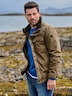 engbers Herren Baumwoll-Jacke regular , Hellbraun