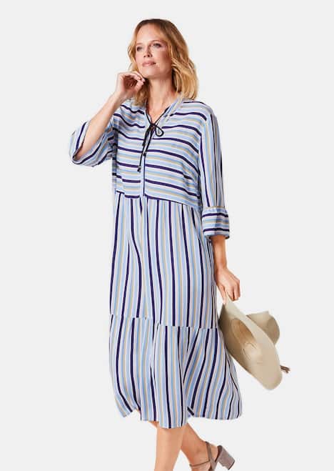 GOLDNER Jurk Jurk van zacht en soepel materiaal