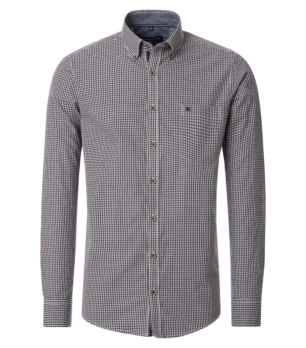 Freizeithemd kariert Casual Fit