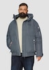 Wasserabweisender wattierter Blouson mit Kontrast-Details