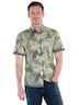 Herren Hemd kurzarm , Khaki