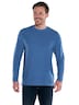 engbers Herren Langarm-Shirt gestreift , Indigoblau