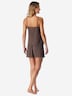 Schiesser Damen Schlafanzug Modern Lace deepbrown