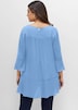 Tunika 3/4-Arm Uni Ohne Kragen
