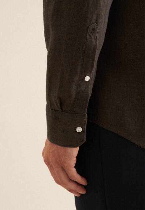 Herren Business Hemd - Uni