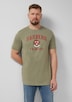 T-Shirt mit College-Artwork
