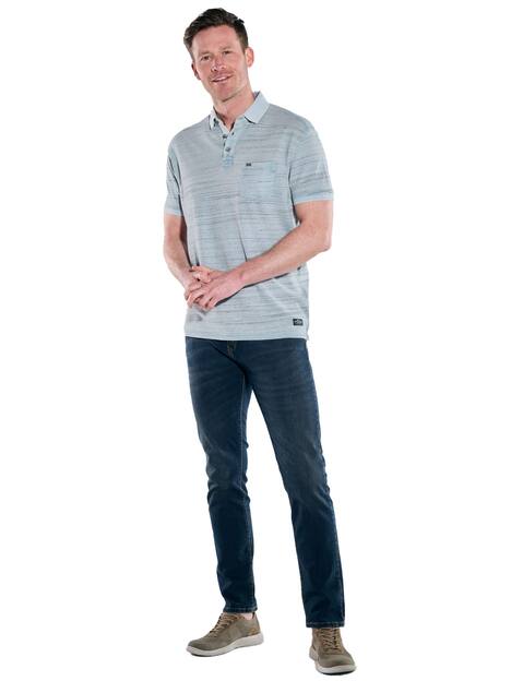 engbers Herren Poloshirt , Hellblau