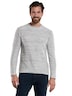 Herren Pullover Rundhals , Silbergrau