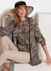 Blusenshirt mit stilvollem Muster-Mix