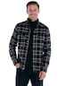 engbers Herren Overshirt kariert , Schwarz