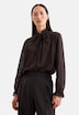 Damen Ausgestellte Bluse - Uni