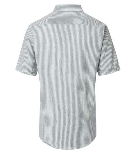 Leinenhemd gestreift Casual Fit
