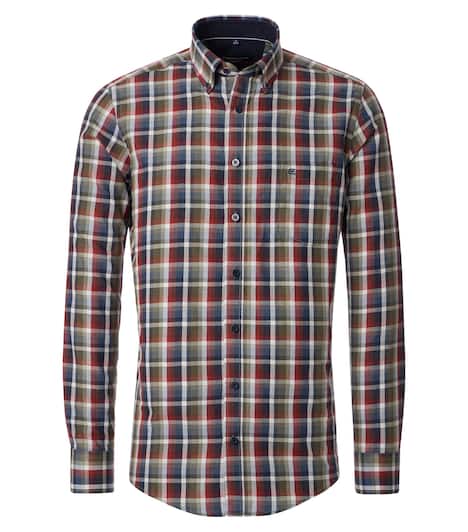 Freizeithemd kariert Casual Fit