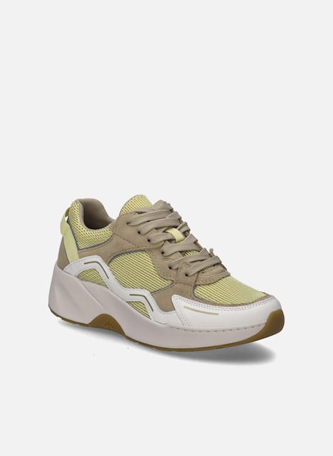 Damen Sneaker Lissi 13, weiss-gelb