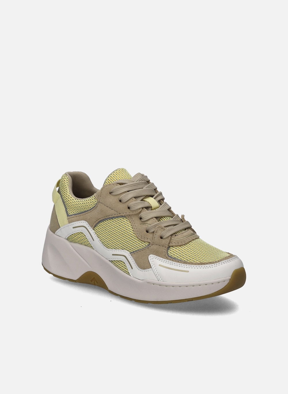 Damen Sneaker Lissi 13, weiss-gelb