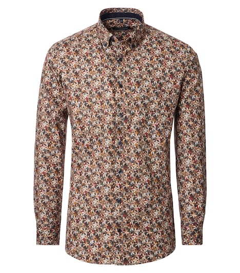 Freizeithemd Print Comfort Fit