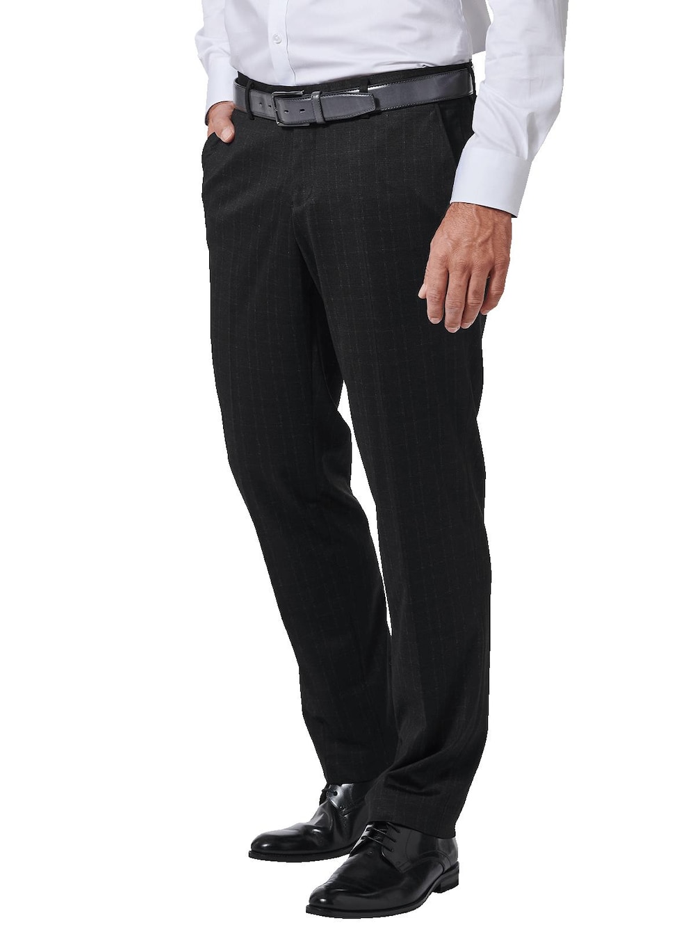 engbers Herren Anzug-Hose regular , Schwarz