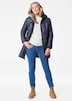 Sportiver Anorak mit Kapuze & Stepp
