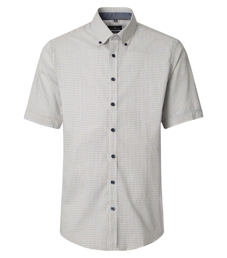 Freizeithemd Kurzarm Print Casual Fit