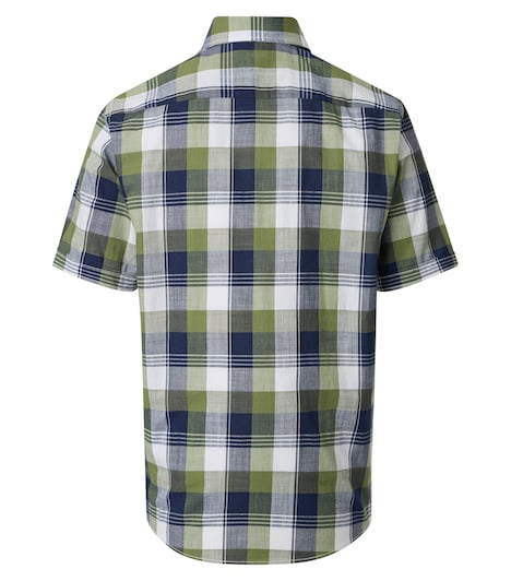 Freizeithemd Kurzarm kariert Casual Fit