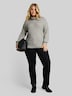 Oversize Rollkragenpullover