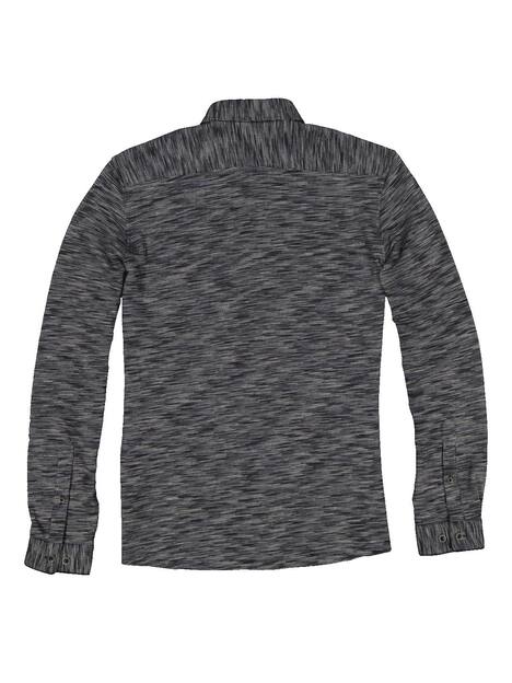 engbers Herren Langarm-Hemd meliert , Anthrazit