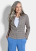 Jerseyblazer met glanzende accenten