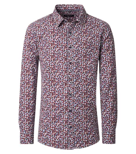 Freizeithemd Print Casual Fit