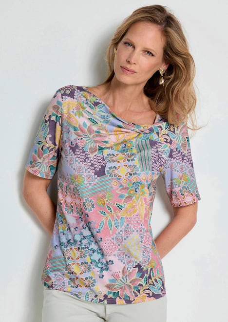 Cityshirt mit Knoten-Detail