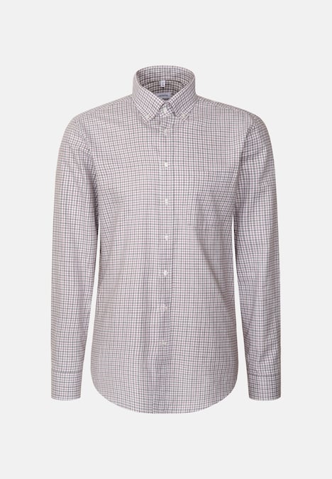 Herren Flanellhemd - Karo