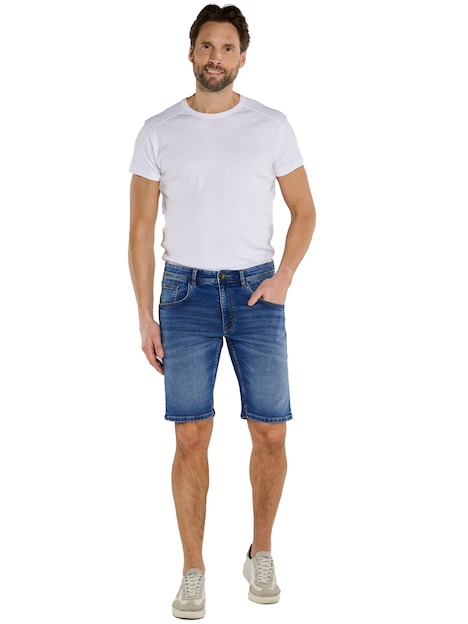 Herren Bermuda regular , Mittelblau