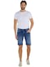Herren Bermuda regular , Mittelblau