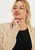 Strickjacke mit Druck