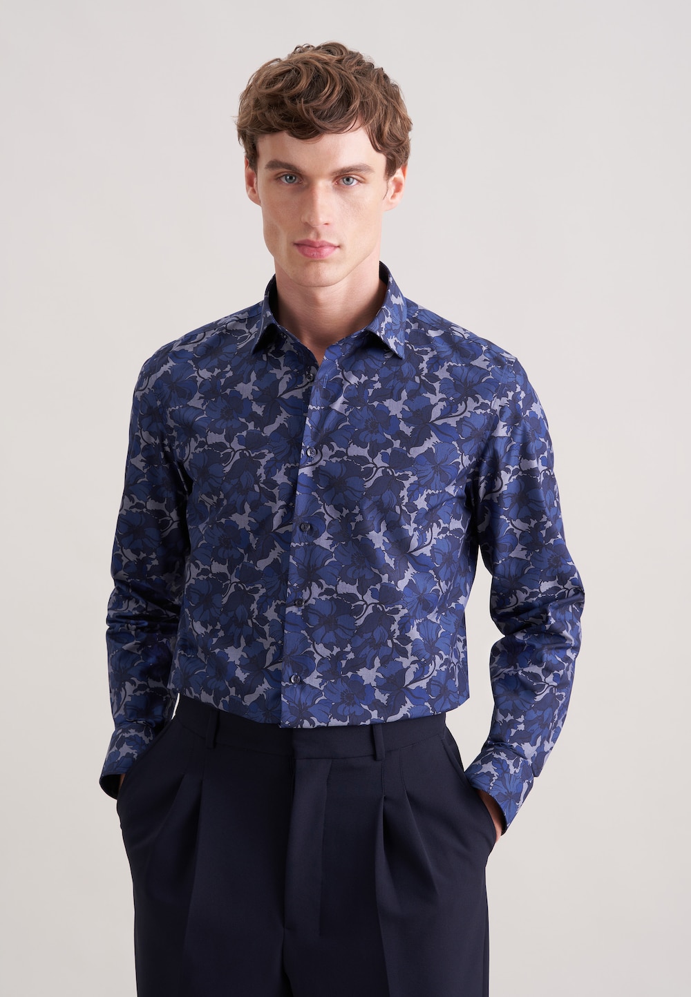 Herren Business Hemd - Druck