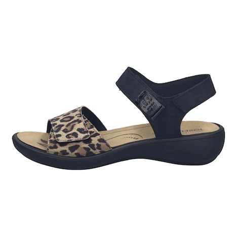 Damen Sandale Ibiza 13, leopard-kombi