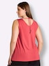 Shirttop Shirttop mit Bindeband im Nacken Ärmellos
