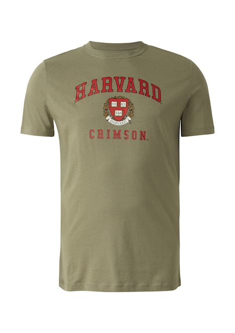 T-Shirt mit College-Artwork