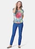 GOLDNER Blouse met print Kleurrijk gedessineerde blouse met mooie details