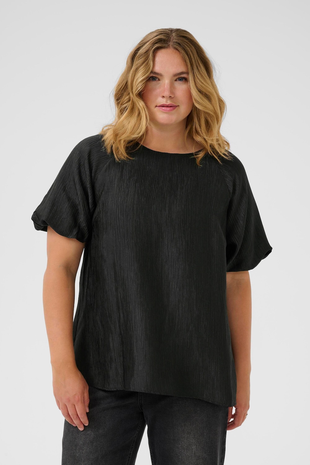 Kurzarm-Bluse Regular fit