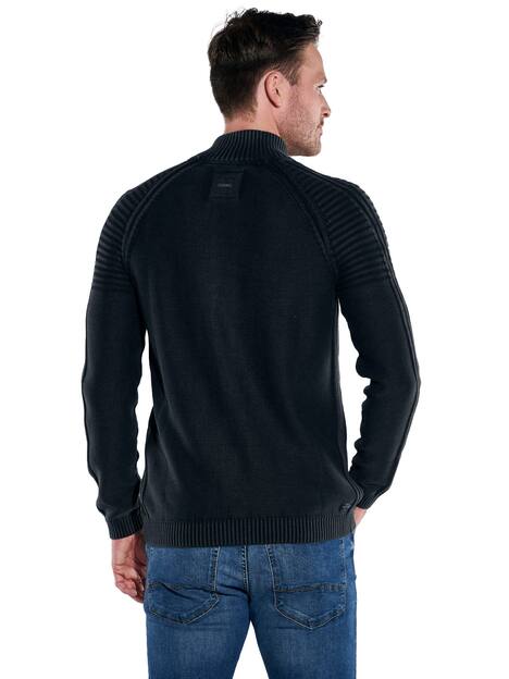 engbers Herren Cardigan uni , Anthrazit