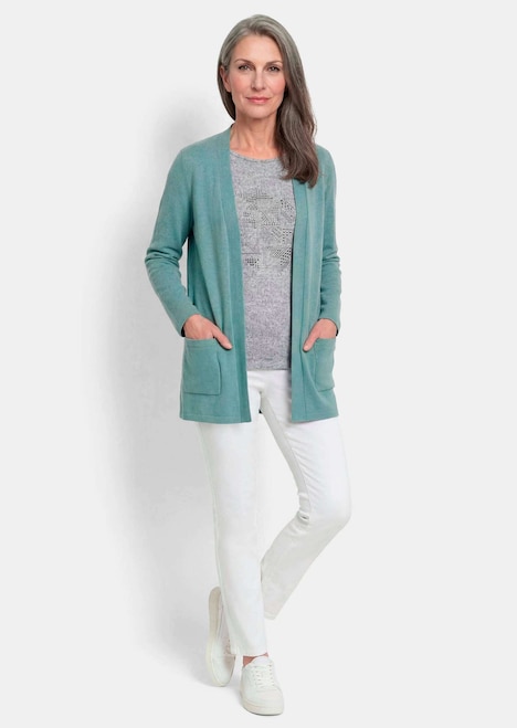 Elegante Strickjacke mit Kaschmir