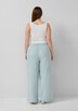 Musslin Hose mit Gummizug und weitem Bein