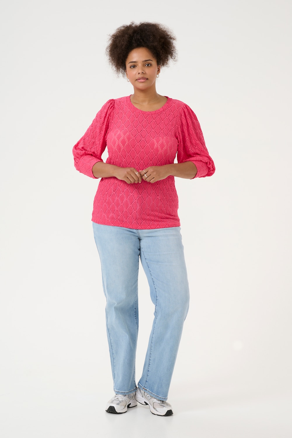 Langarm-Bluse Regular fit