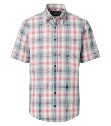 Freizeithemd Kurzarm kariert Casual Fit