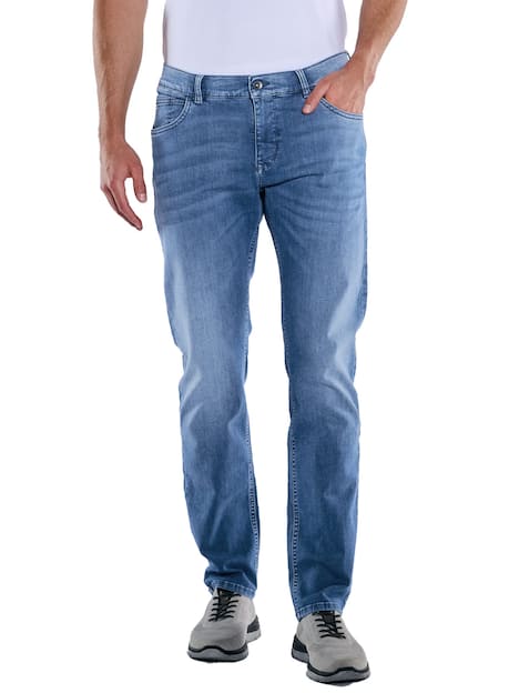 engbers Herren Jeans regular , Hellblau