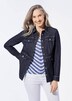 Jeansjacke mit sportlichen Details