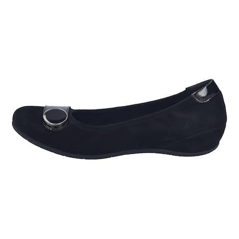 Damen Ballerina Florina 06, schwarz