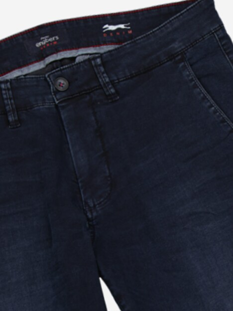 Herren Jeans 5-Pocket , Saphirblau