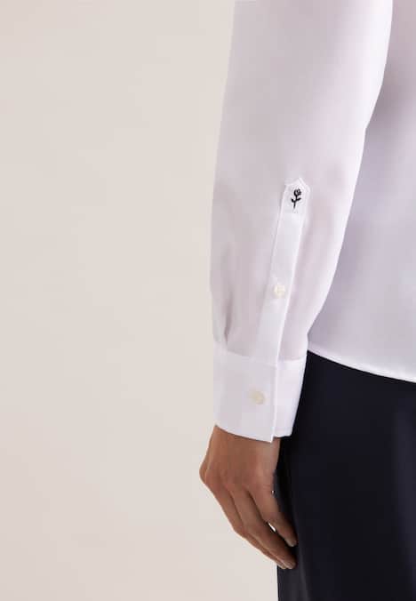 Damen Klassische Bluse - Uni