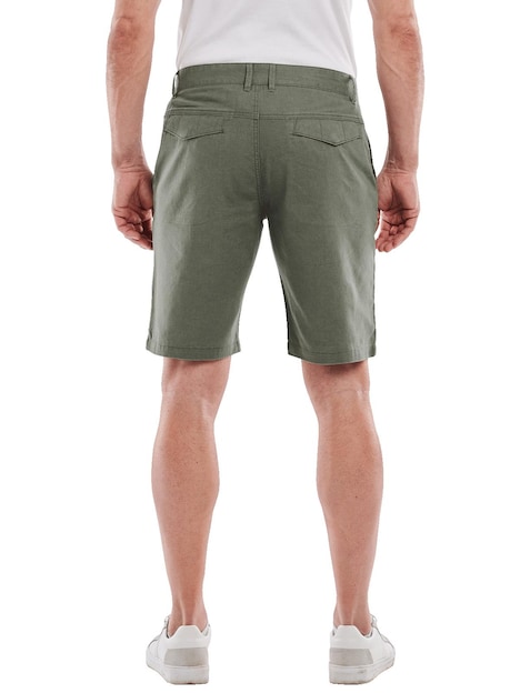 Herren Chino-Bermuda regular , Blassgruen